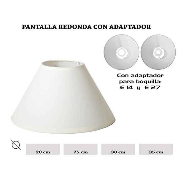 nbr paralume 20 cm ean 8430540466622