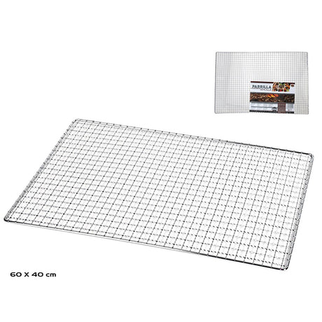 gerimport griglia rete metallo bbq 60x40cm ean 8430540545129