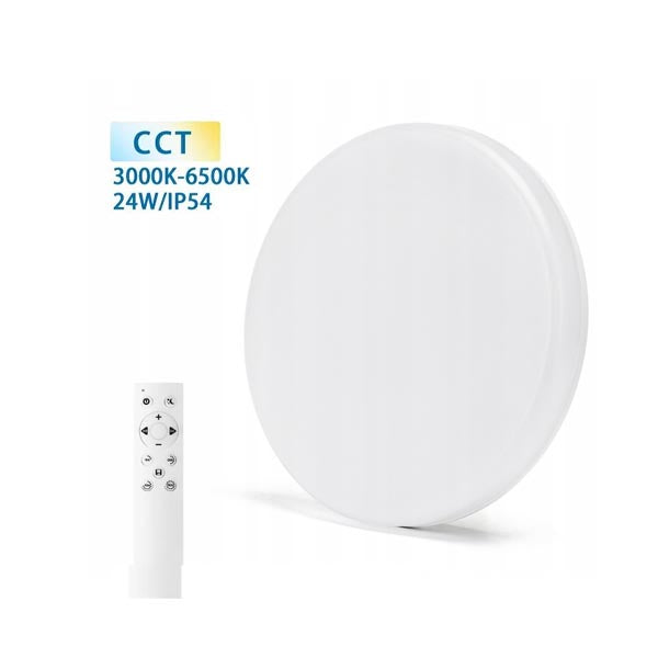 aigostar plafoniera led 24w cct telecomando ean 8433325312138