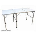 gerimport tavolo da campeggio pieghevole 140x60x70 ean 8445393224213