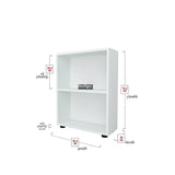 immagine-2-bofigo-libreria-2-ripiani-moderna-colore-bianca-ean-8683456002051