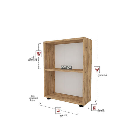 immagine-2-bofigo-libreria-2-ripiani-moderna-colore-pino-ean-8683456002068