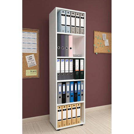 immagine-1-bofigo-libreria-costa-5-ripiani-colore-bianco-ean-8683456002327