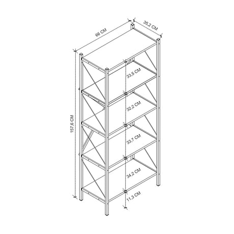immagine-2-bofigo-libreria-metal-5-ripiani-colore-pino-66x34h160-cm-ean-8683456002730