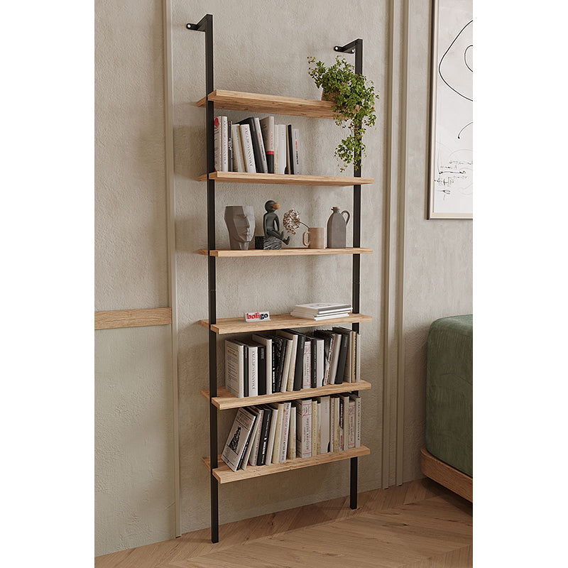 immagine-1-bofigo-libreria-a-parete-6-ripiani-pino-602x20h183-cm-ean-8683456003775