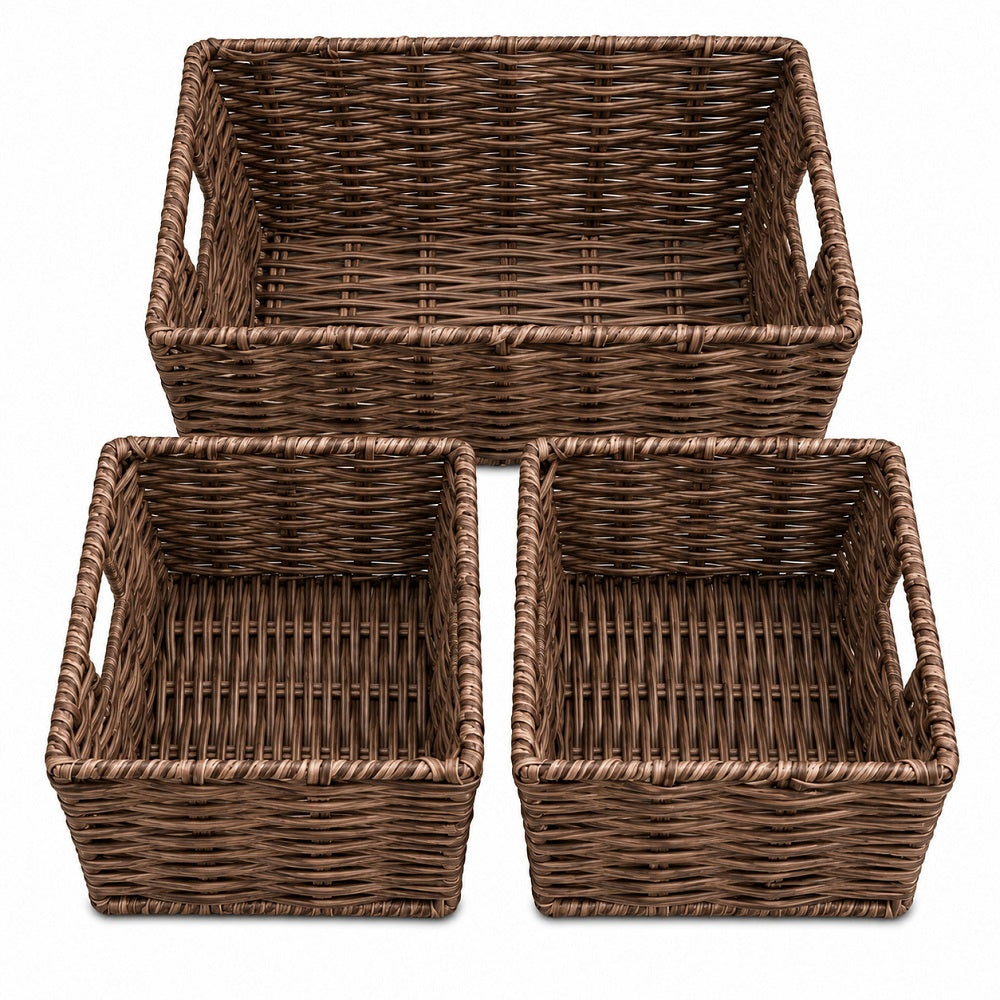 Cestini Portaoggetti Set 3 Pz