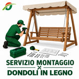 Montaggio Dondoli in Legno