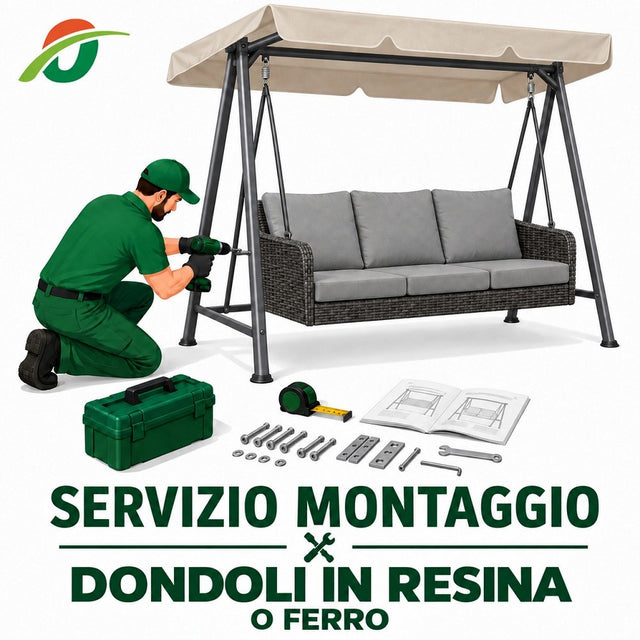 Montaggio Dondoli in Resina o in Ferro