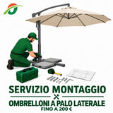 Montaggio Ombrelloni Fino a 200€
