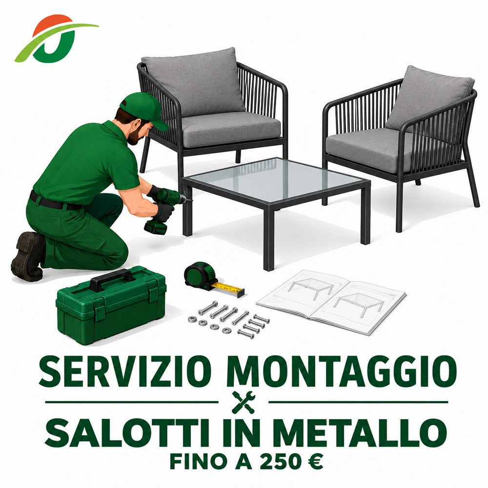 Montaggio salotti in metallo fino a 250€