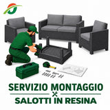Montaggio Salotti in Resina