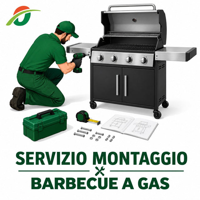 Montaggio Barbecue a Gas