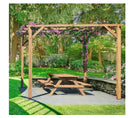 nbr pergola in legno impregnato 3x3m ean 9972015105302