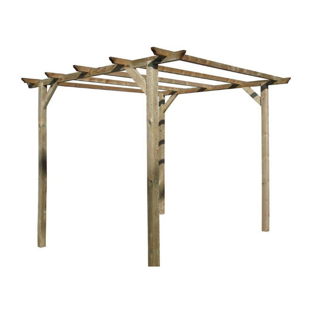 Pergola In Legno Impregnato 3x3m