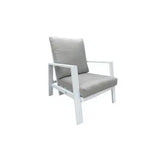 nbr set 2 poltrone valdivia in alluminio bianco ean 9972015108327