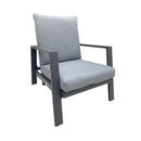 nbr set 2 poltrone valdivia in alluminio antracite ean 9972015108334