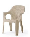 nbr poltrona babel in resina rattan bianca ean 9972015120398