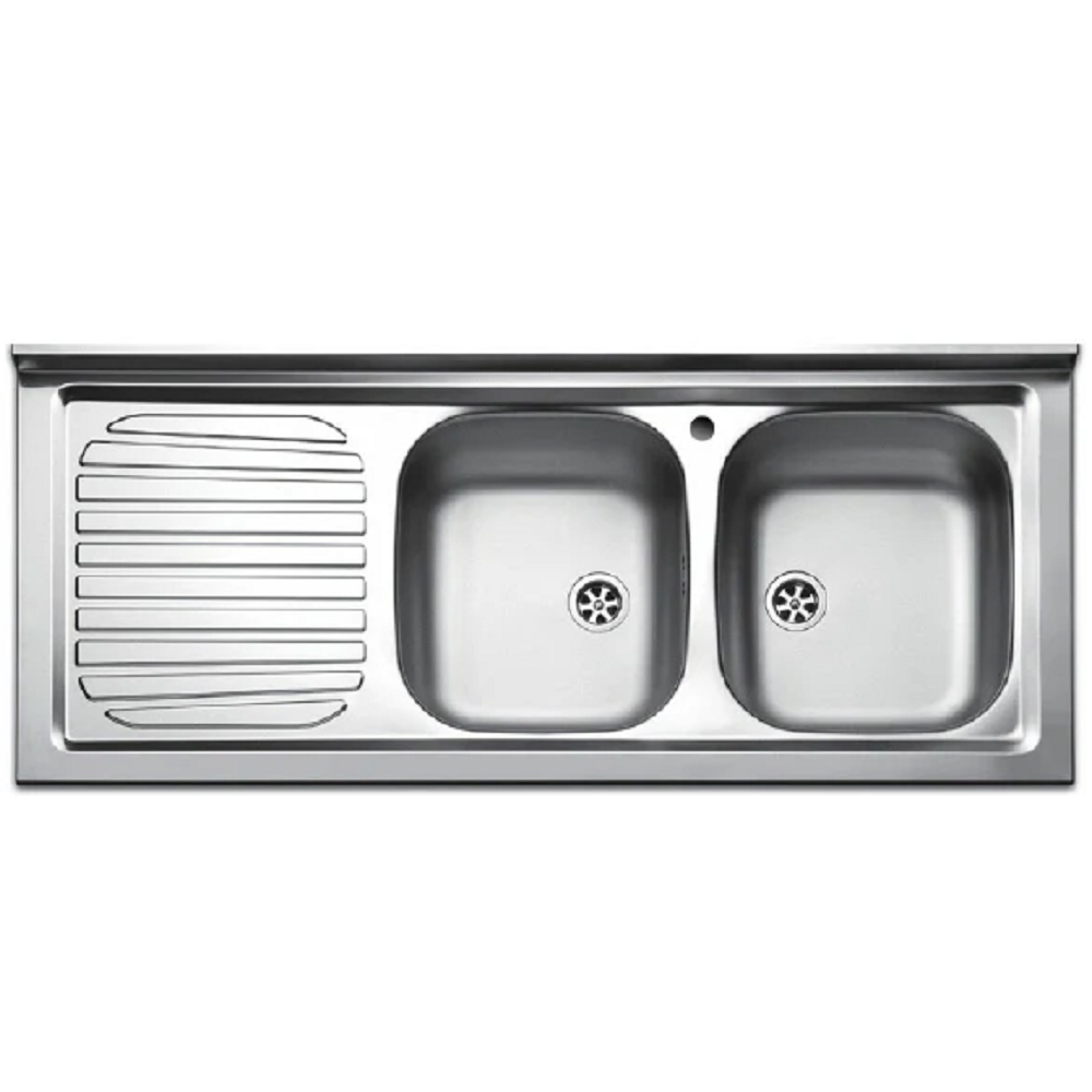 Lavello Federica Inox 120 cm Vasche DX