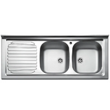Lavello Federica Inox 120 cm Vasche DX