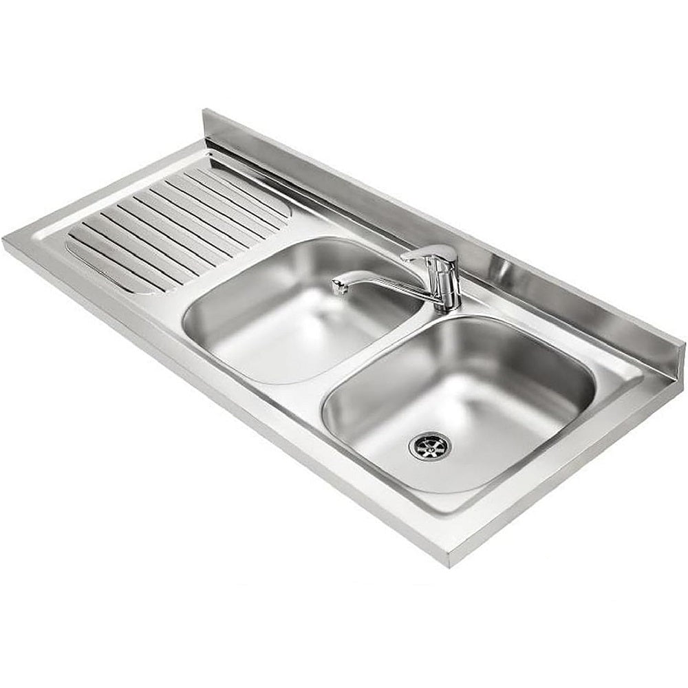 Lavello Federica Inox 120 cm Vasche DX