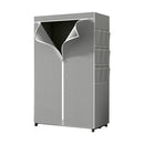 aneta armadietto in tnt 1 ripiano con zip 89x45x159cm ean 9972016224149