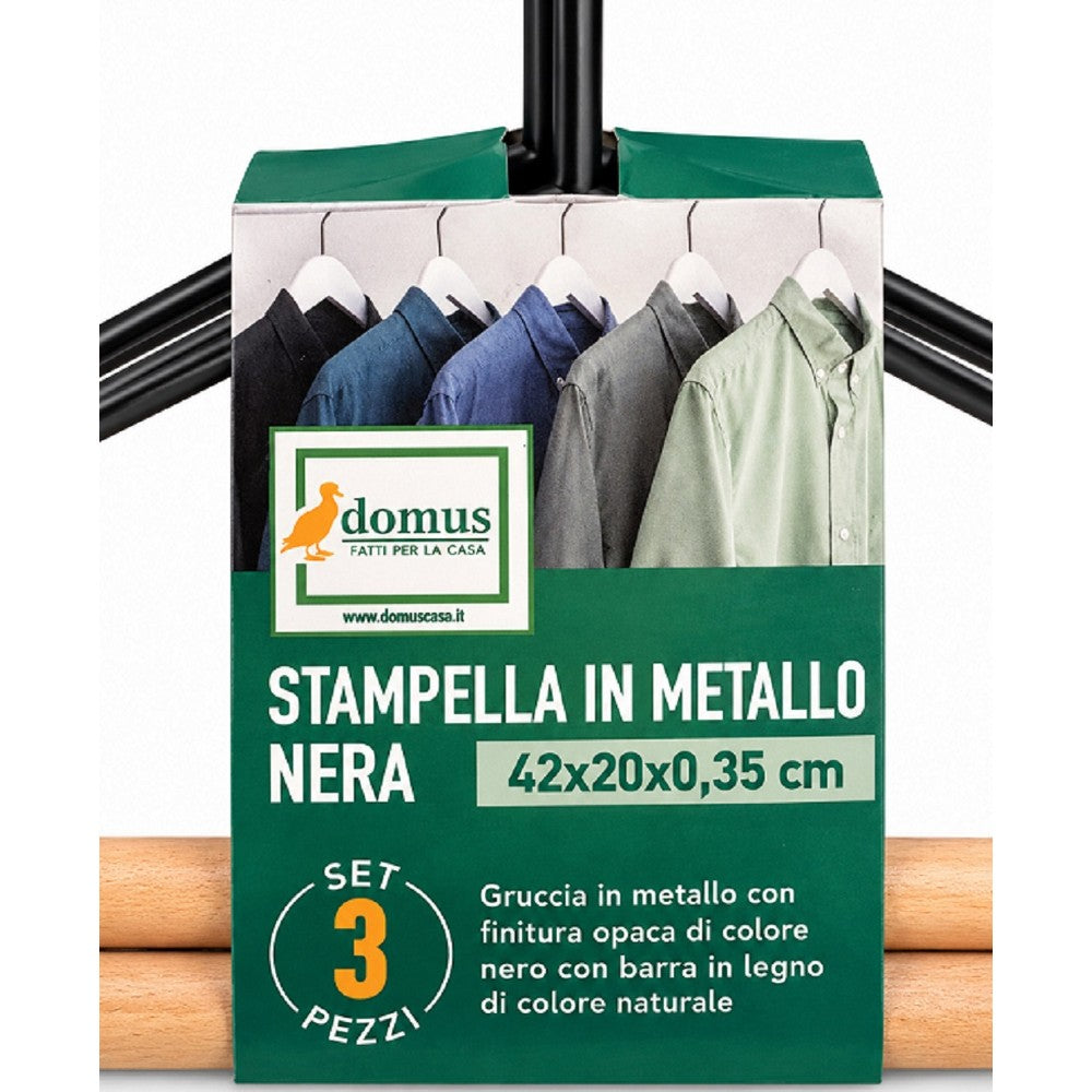 Stampella In Metallo Con Barra Set 3 Pz