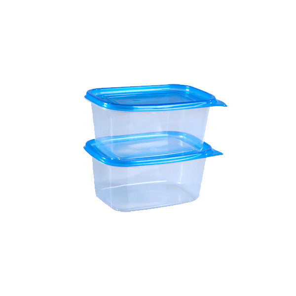 Contenitore Alimenti Rettangolari 2 Pezzi 1900ml