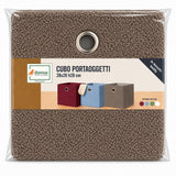 Scatola Portaoggetti Bouclé 28X28XH.28 cm