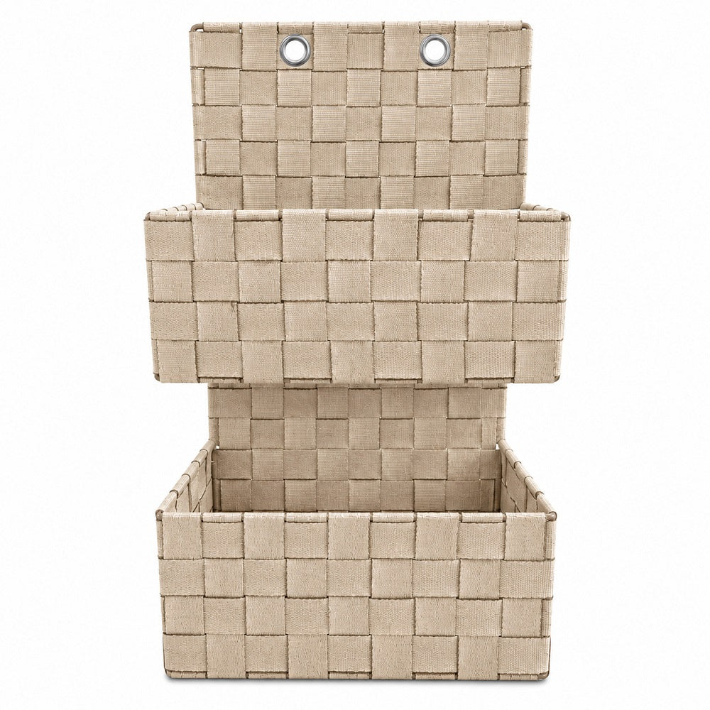 Organizer Da Parete In Tessuto 48x25x15 Cm