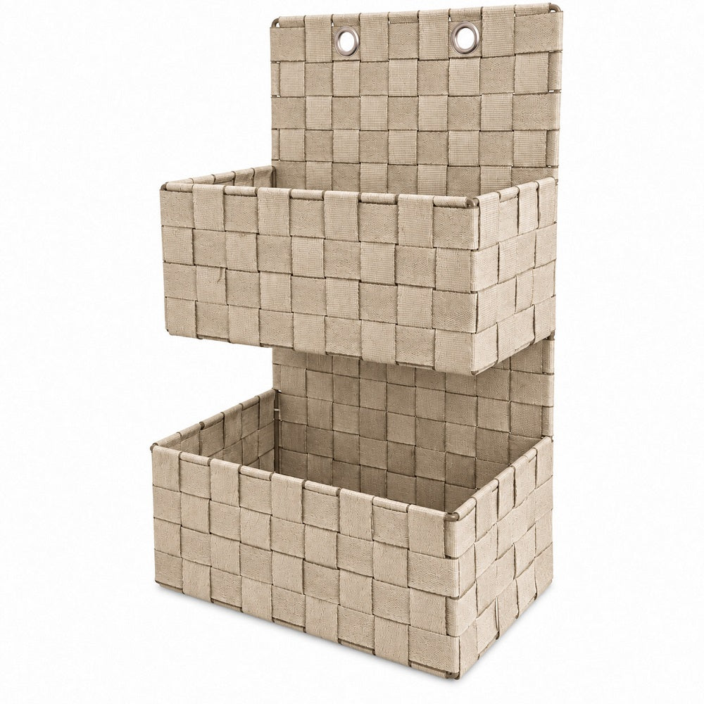 Organizer Da Parete In Tessuto 48x25x15 Cm