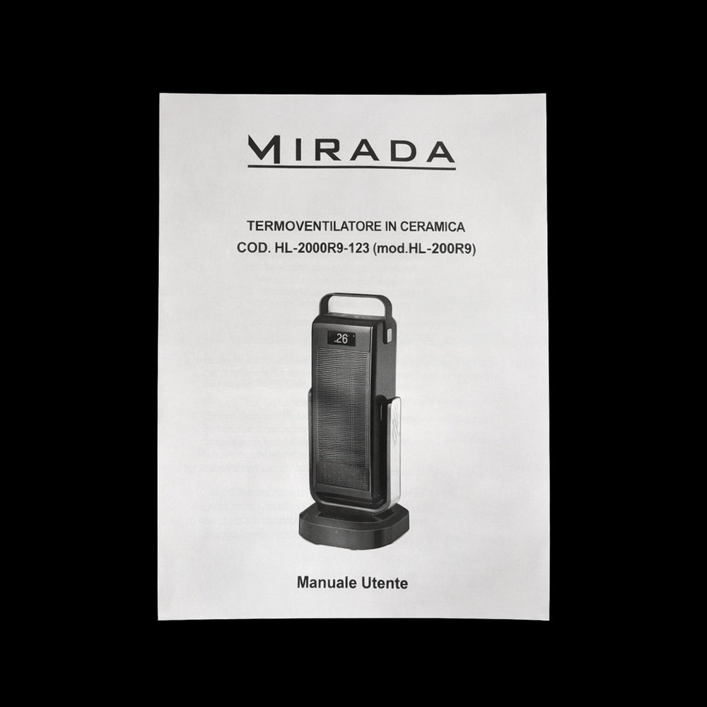 Termoventilatore  Tow2 Con Telecomando 2000 W