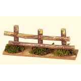 Staccionata in legno per presepe 15X3,5 cm
