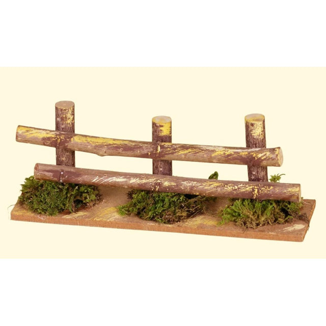 Staccionata in legno per presepe 15X3,5 cm