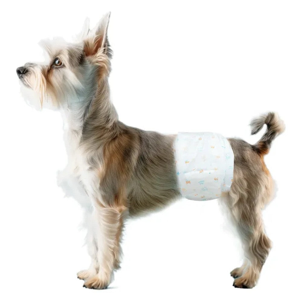 Pannolini a fascia per cani maschi 10 pz TG. S - immagine 2