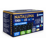 Tenda 96 Led Multicolor 3x0,8 mt con Telecomando