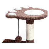 Tiragraffi marrone per gatti 48x41x64 cm - immagine 3