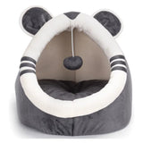 Cuccia per gatti con pallina  38x38x35 cm - immagine 2