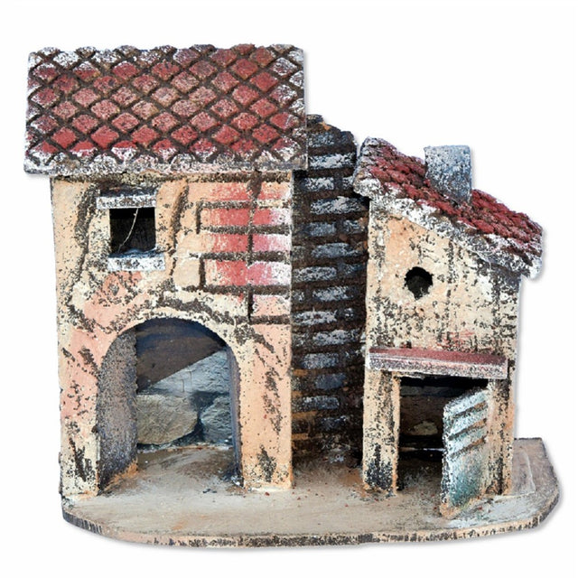 Casa per presepe 16x8x15 cm