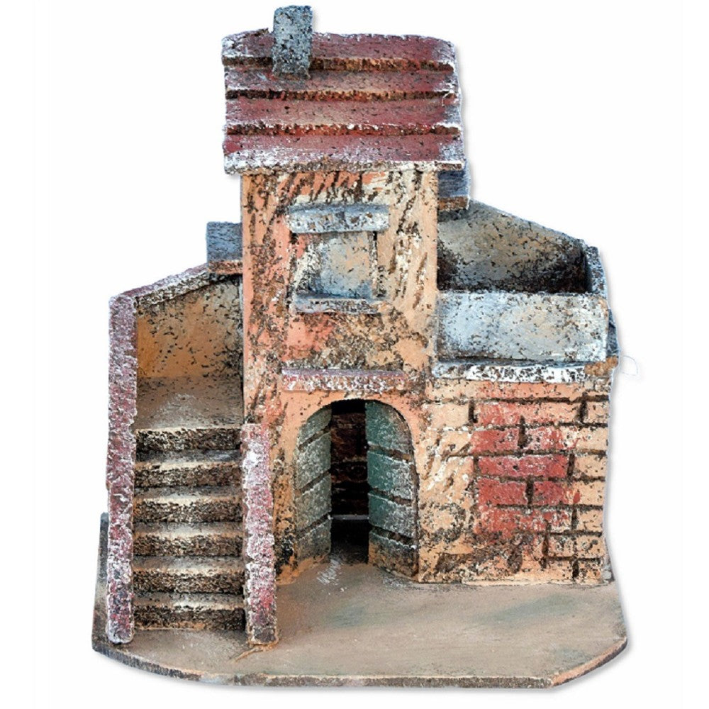 Casa per presepe singola 14x10x16 cm