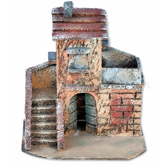 Casa per presepe singola 14x10x16 cm