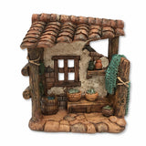 Bottega del pescivendolo per presepe