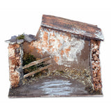 Capanna Vuota per presepe 20x14x15 cm