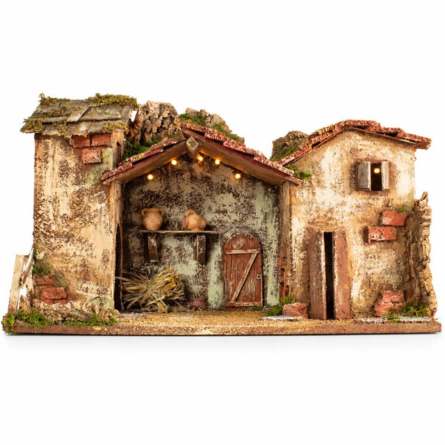 Capanna per presepe 50x26x30 cm