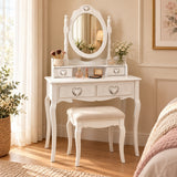 SPECCHIERA Vincy Make up Shabby Chic 75X70 - immagine 2