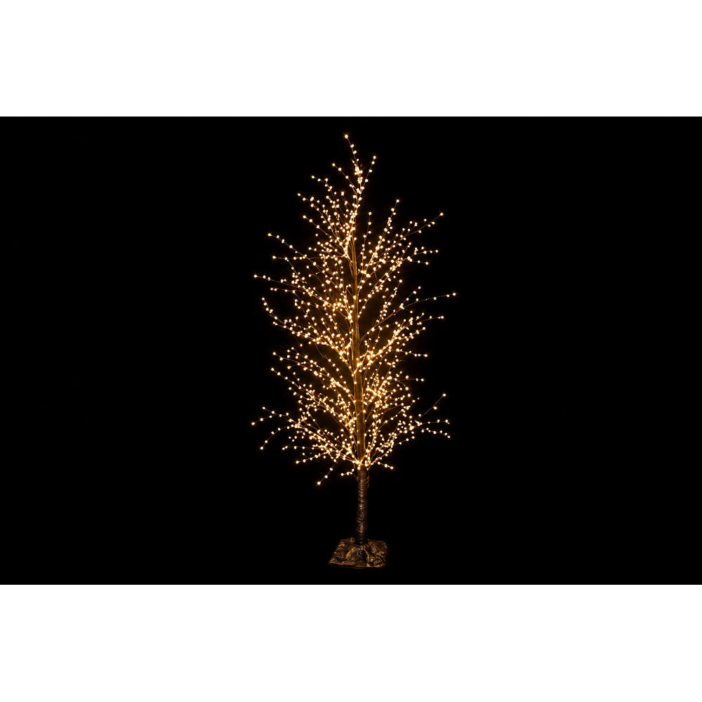 ALBERO MICROLED NERO 1500 LUCI LED