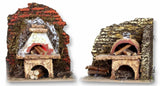 Forno con 1 led rosso tremolante 10x6x9,5/12 cm Assortito