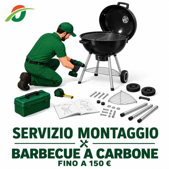 Montaggio Barbecue a Carbone Oltre i 250€