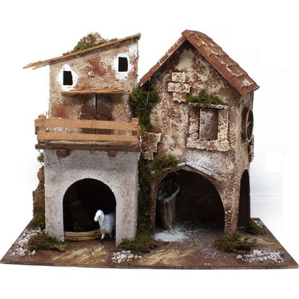 Casolare per Presepe 28x15x23,5 cm