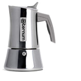 CAFFETTIERA DIVINA 4 TAZZE ACCIAIO INDUZIONE AETERNUM