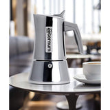 CAFFETTIERA DIVINA 4 TAZZE ACCIAIO INDUZIONE AETERNUM - immagine 2
